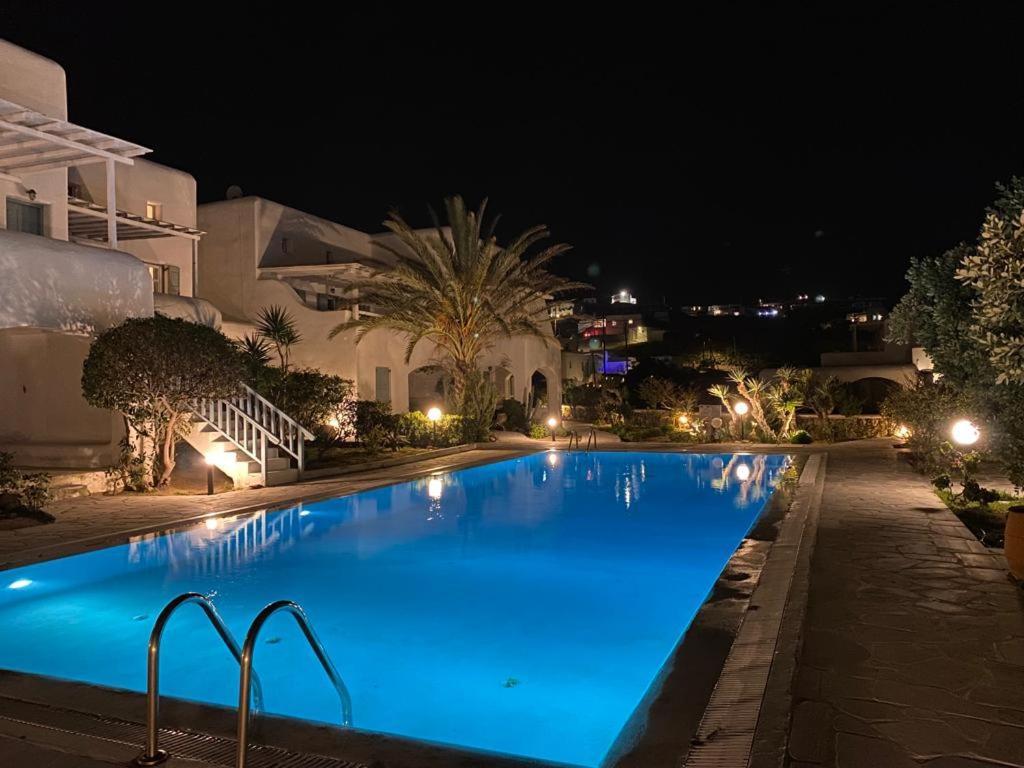 Mykonian Style W Shared Pool Houses & Nighttime Security Guard Ornós Eksteriør bilde